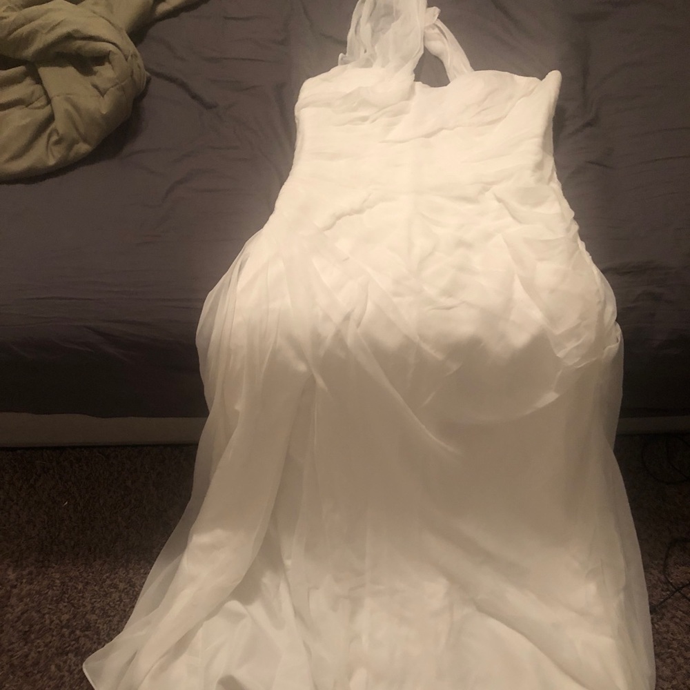 Satin-Ivory size 16 Wedding Dress
